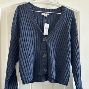 American Eagle Navy Cardigan
